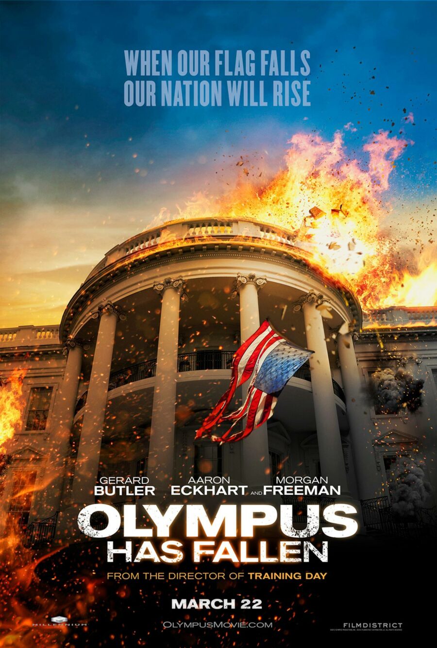 olympus has fallen dvd cover art